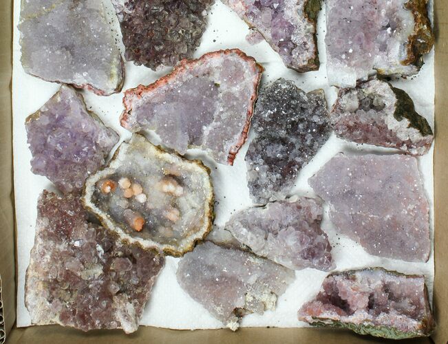 Lot - Morocco Amethyst Clusters - Pieces #133690